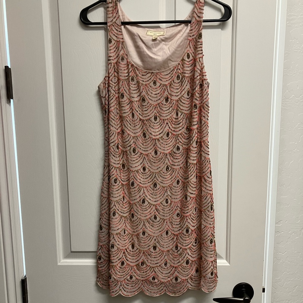 Moulinette souers beaded mini dress from Anthropologie